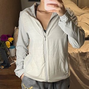 Adidas Gray windbreaker size small